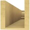 Ekena Millwork 6in. W x 6in. H x 36in. L Moab Woodgrain TimberThane Rafter Tail, Primed Tan RFTUR06X06X36MOARCPR - alternate 5